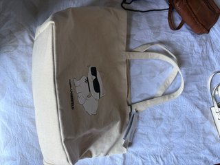 Bolso de lona Karl Lagerfeld
