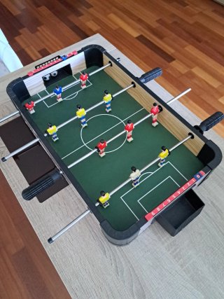 Futbolín de mesa