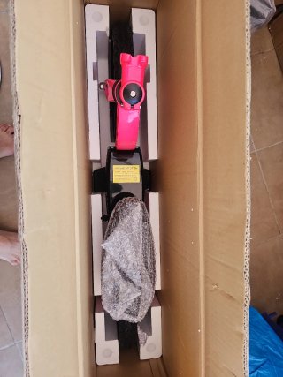 Bicicleta Eléctrica Infantil Rosa