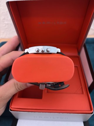 Reloj Hamilton Ventura Cronógrafo Blanco