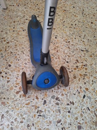 Patinete infantil Globber 3 ruedas azul