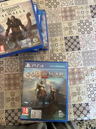 Lotto Giochi PS4/PS5: God of War, FIFA 23, Unchart