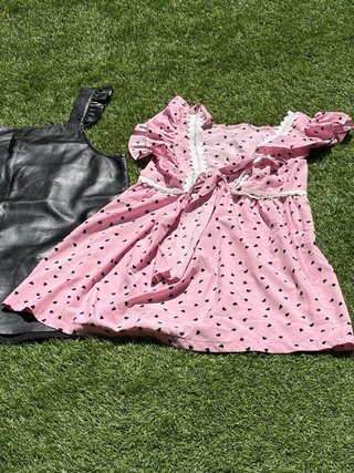 Lote 3 vestidos niña