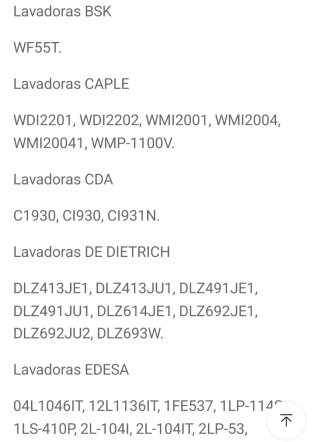 Tapa Lavadora Fagor 3F-3621IT Completa