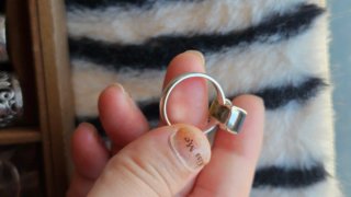 Anillo Plata Labradorita