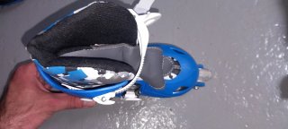 Patines 4 ruedas T. M + 3 protecciones