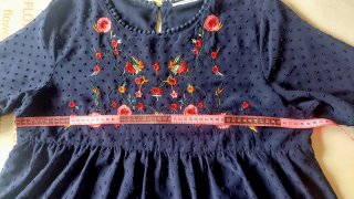Camisa azul marino bordada plumeti