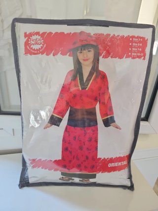 Disfraz niña oriental 7-9 años