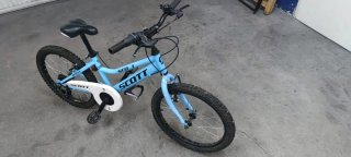 Bicicleta infantil Scott con cambios