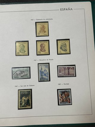 Álbum Colección Sellos Edifil España