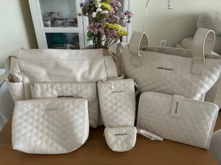 Conjunto Bolsos Pasito a Pasito Beige