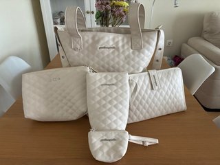Conjunto Bolsos Pasito a Pasito Beige