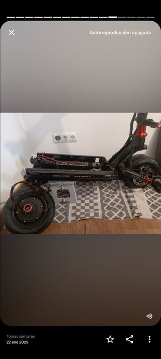 Dualtron Thunder 2 VESC - Recién Montado a detalle