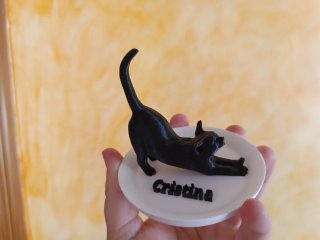 Joyero Gato Porta Anillos