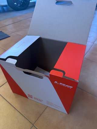 Casco Moto Integral Azul y Amarillo