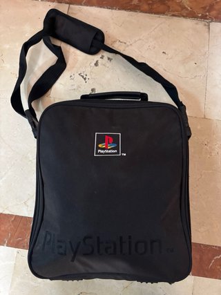 Playstation 2 Negra + Funda y Accesorios