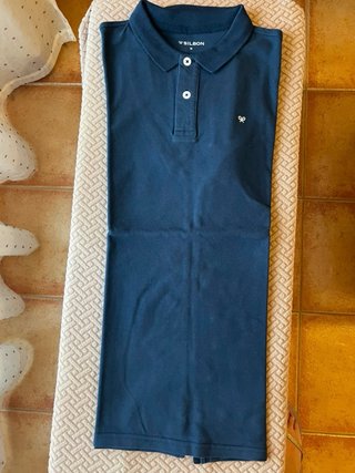 Polo Silbon Azul Marino Talla M