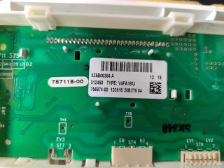 Panel Control Lavadora Fagor 3F-3612IT, cableado