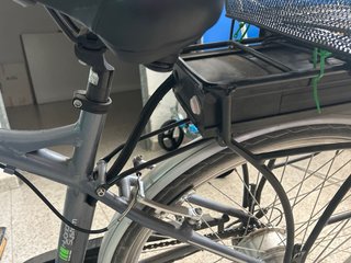 B-PRO Hybrid Bicicleta Gris