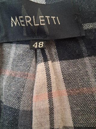 Gabardina MERLETTI Beige Multicolor