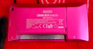 Nintendo Game Boy Micro Rosa + Funda