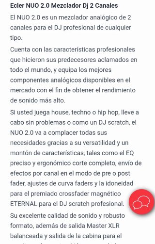 Mesa de mezclas Ecler Nuo 2.0