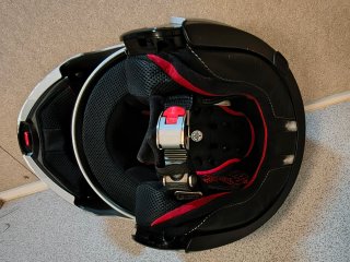 Casco moto modular Nolan N90-2 Plata