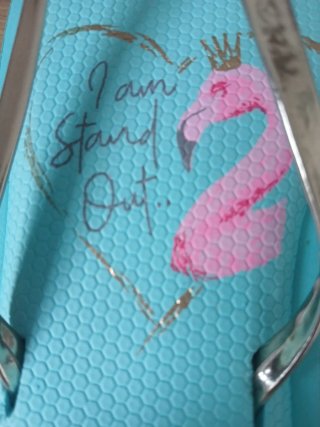 Chancletas Talla 36 Flamingo