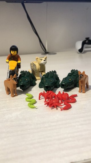 Gran lote Lego Figuras Jungla
