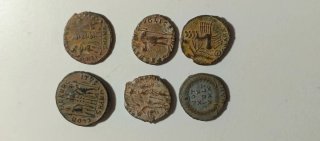 Lote 6 Monedas Romanas Antiguas