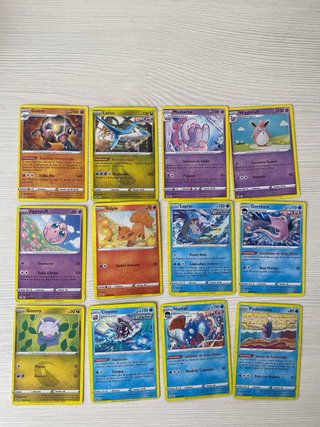 Lote 54 Cartas Pokémon