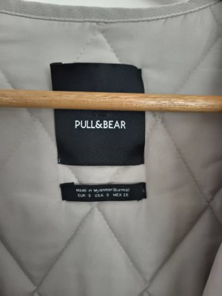 Abrigo acolchado Pull&Bear beige Talla S