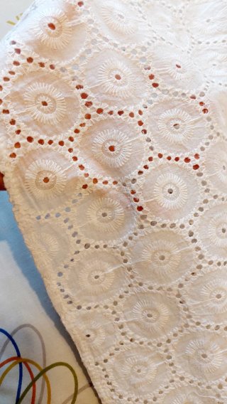 Camisa toquelada blanca
