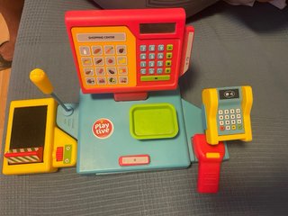 Cocina de juguete con accesorios