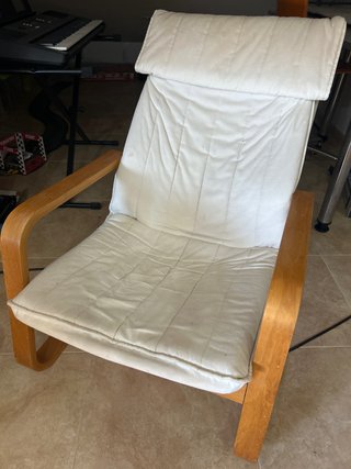 Sillón Relax IKEA Madera Blanco