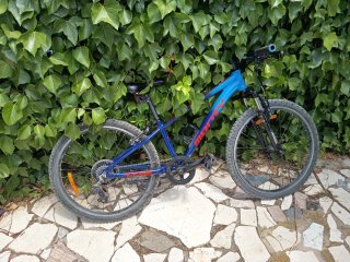 Bicicleta BTT Aluminio 24 Azul