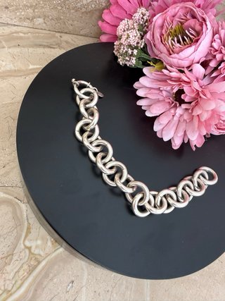 Pulsera Tous Hold Plata