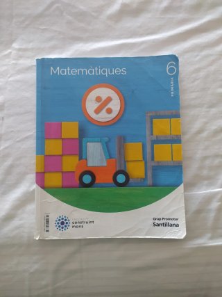 Libro de matemáticas 6º de primaria