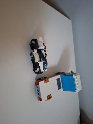 Lego Camión y Moto de Policía