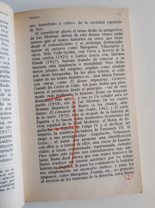 Historia de una escalera las meninas