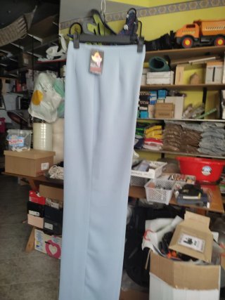 Pantalón recto mujer talla