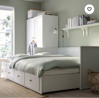 Cama diván extensible con 3 cajones y colchón