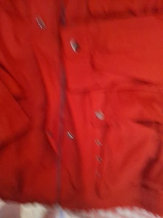 Chaqueta fina roja