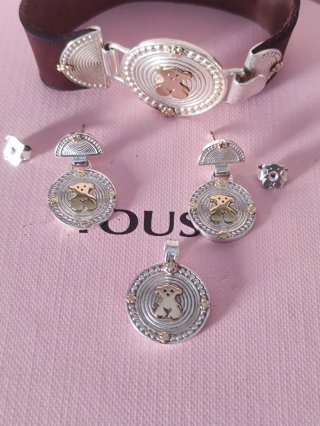 Conjunto Tous Plata y Oro