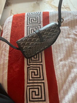 Bolso Negro Multicolor