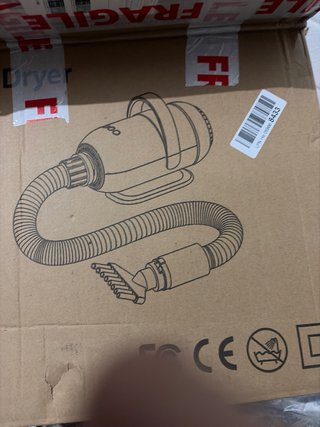 Secador y aspirador para mascotas