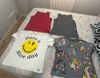 Super Lote de 15 Camisetas, talla M-L