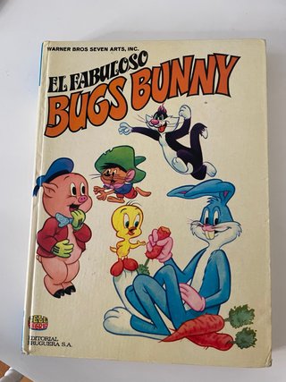 Libro Vintage El Fabuloso Bugs Bunny (1969) 1 ed.