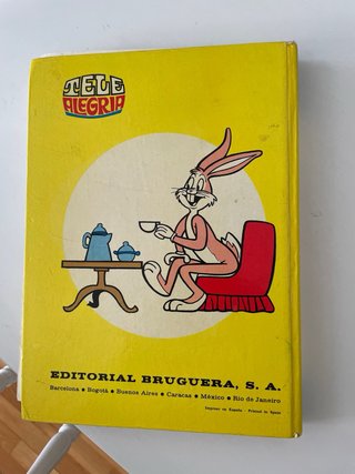 Libro Vintage El Fabuloso Bugs Bunny (1969) 1 ed.