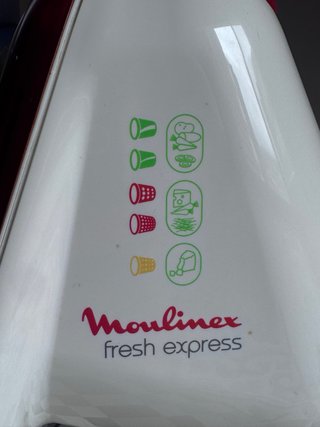 Rallador Eléctrico Moulinex Fresh Express poco uso